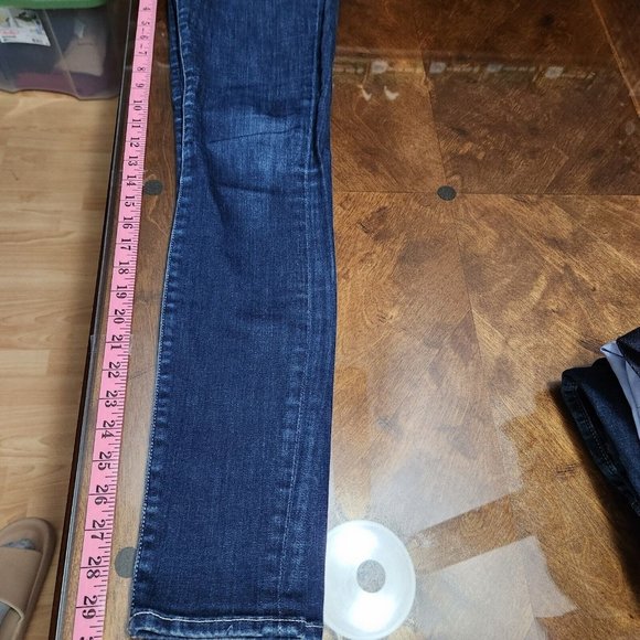 Seven 7 For All Mankind Jeans Womens 25 High Waist Gwenevere Skinny Made in USA - Picture 9 of 9